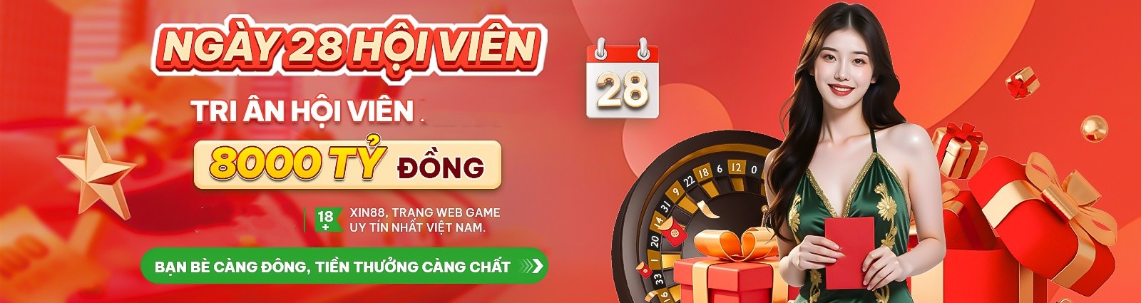 Hình ảnh quảng cáo của vip88 hiển thị nền tảng và các lợi ích